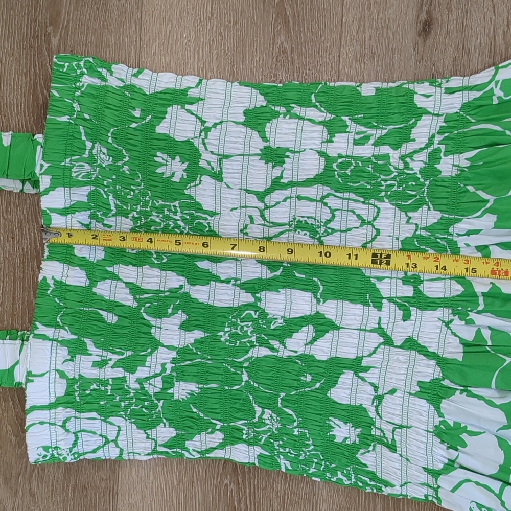 Rails Green and White Seville Floral Midi Dress - Picture 7 of 10